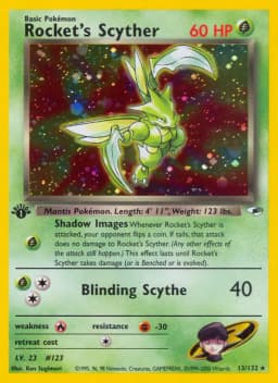 Rocket's Scyther Holo