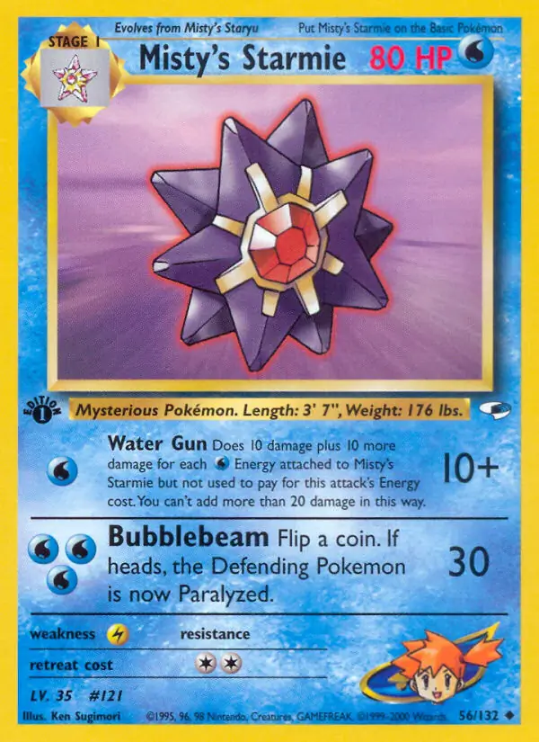 Misty's Starmie 56