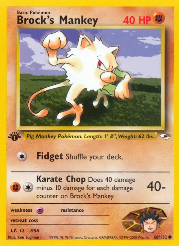Brock's Mankey 68