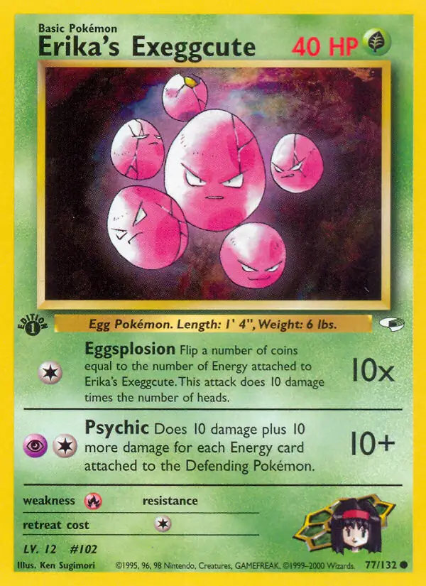 Erika's Exeggcute 77
