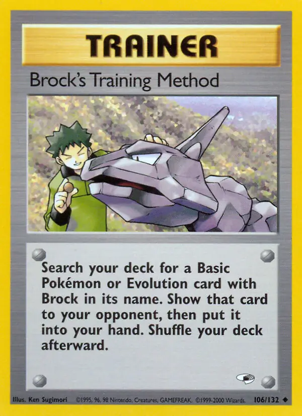 Brock's Training Method 106 Normal