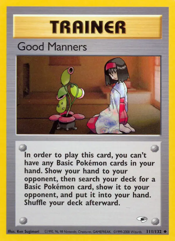 Good Manners 111 Normal