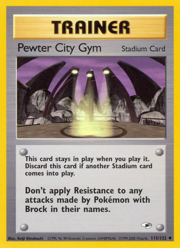 Pewter City Gym 115