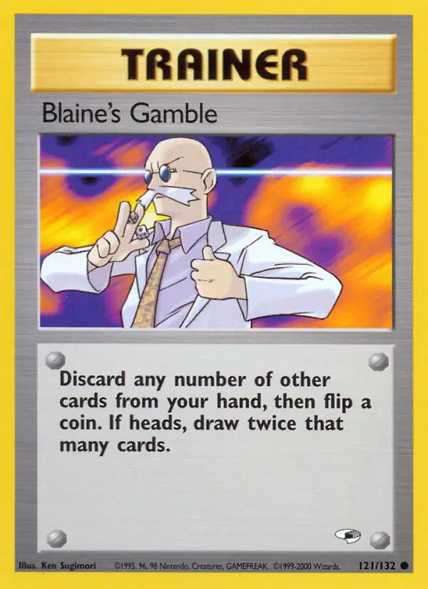 Blaine's Gamble 121 Normal