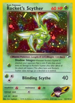 Rocket's Scyther Holo