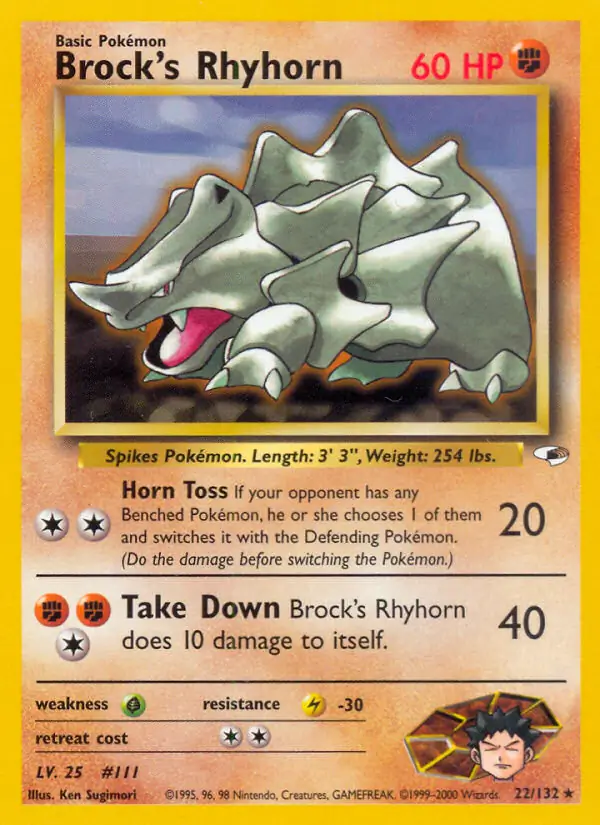 Brock's Rhyhorn 22 Normal