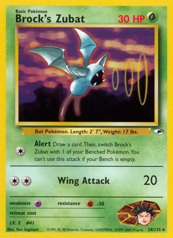 Brock's Zubat 24 Normal