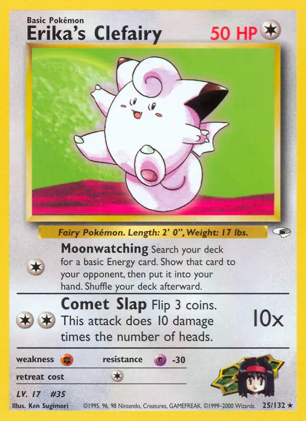 Erika's Clefairy 25 Normal