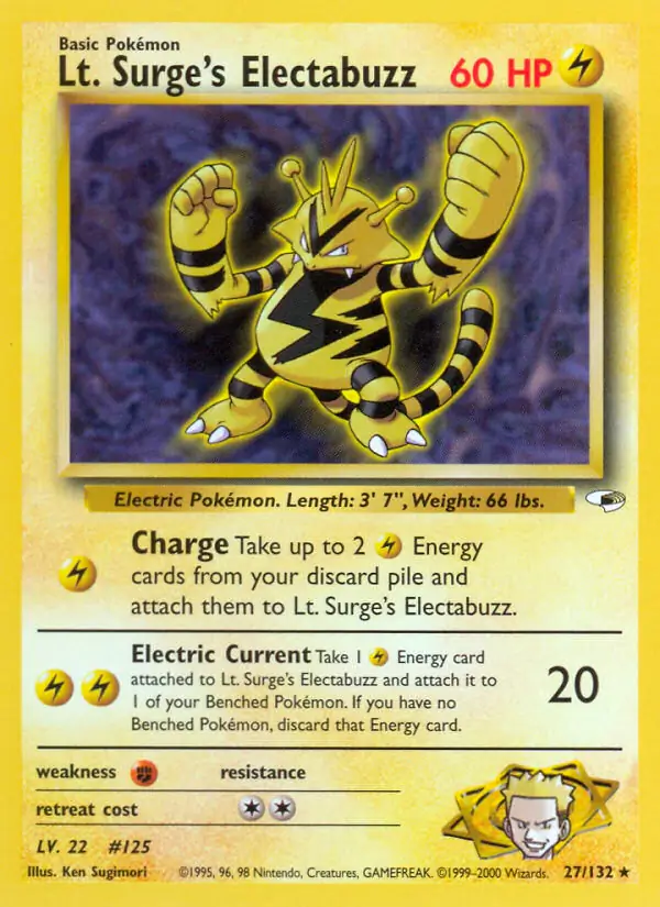 Lt. Surge's Electabuzz 27