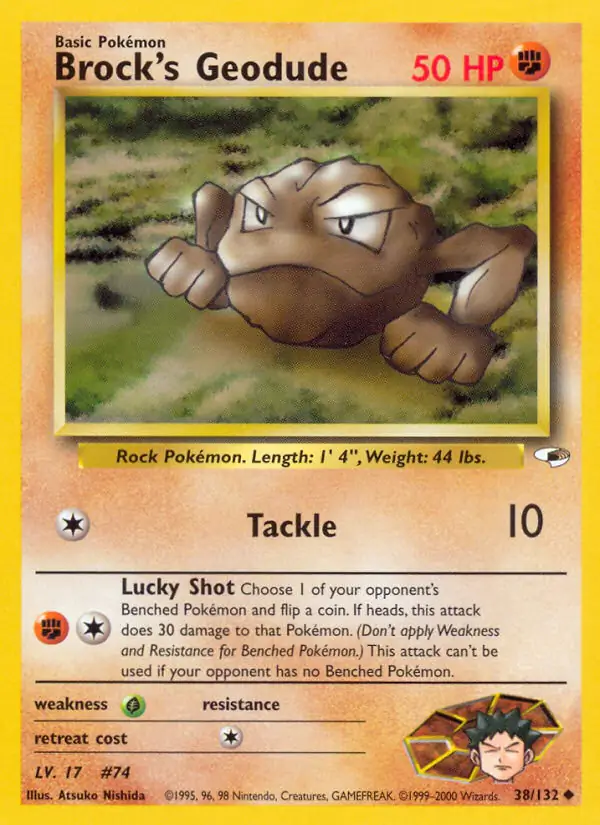 Brock's Geodude 38 Normal