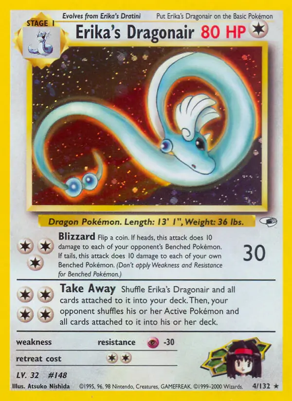 Erika's Dragonair Holo 4 Normal