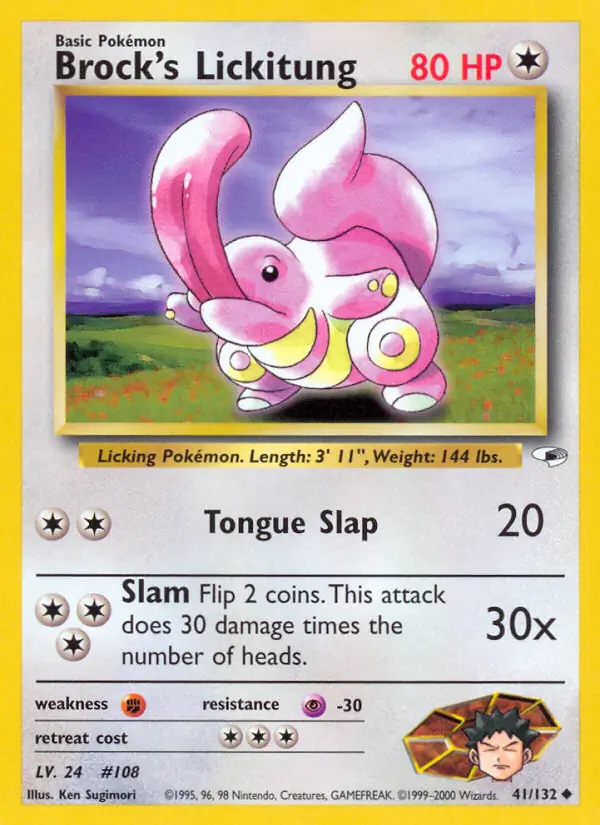 Brock's Lickitung 41 Normal