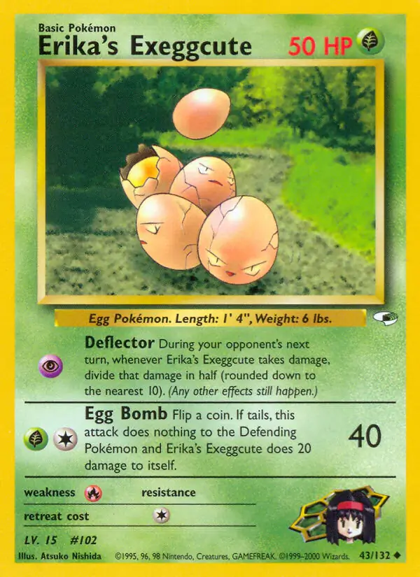 Erika's Exeggcute 43 Normal