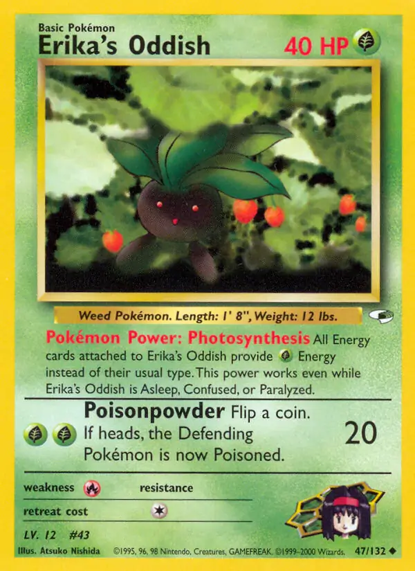 Erika's Oddish 47 Normal