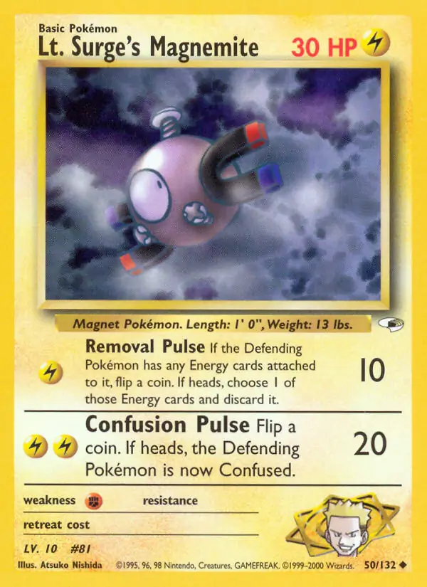 Lt. Surge's Magnemite 50 Normal