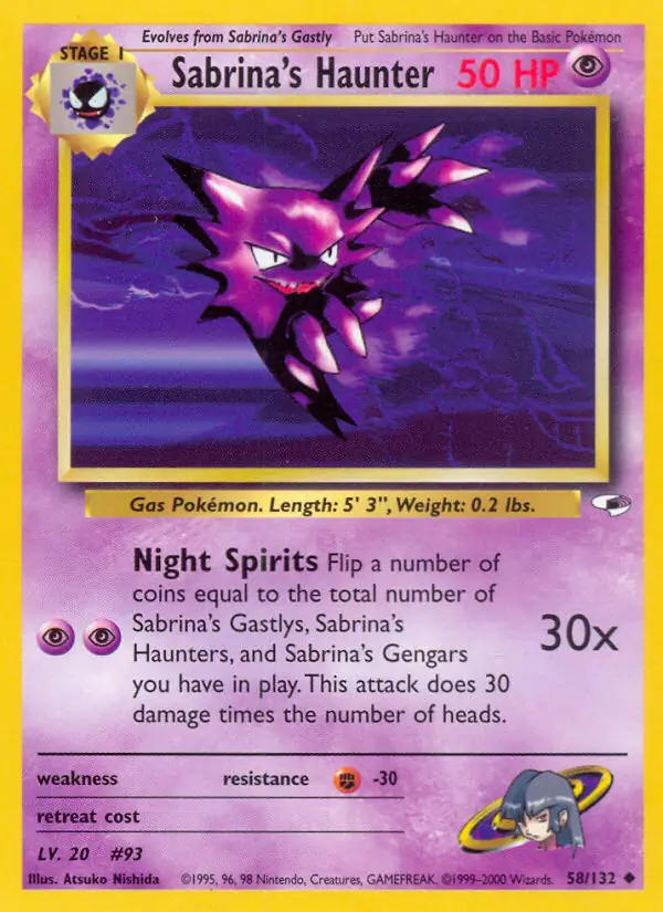 Sabrina's Haunter 58 Normal