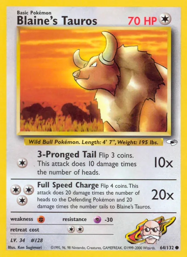 Blaine's Tauros 64 Normal