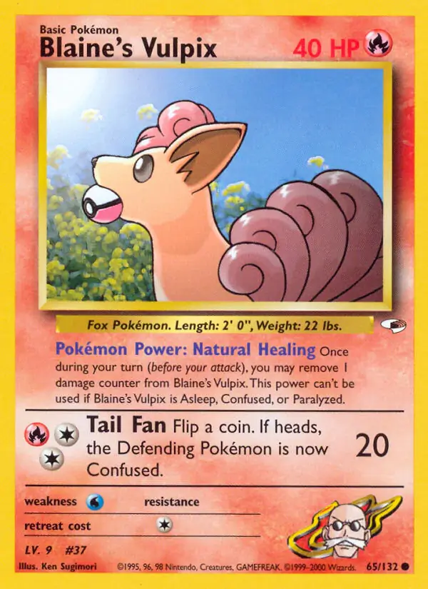 Blaine's Vulpix 65