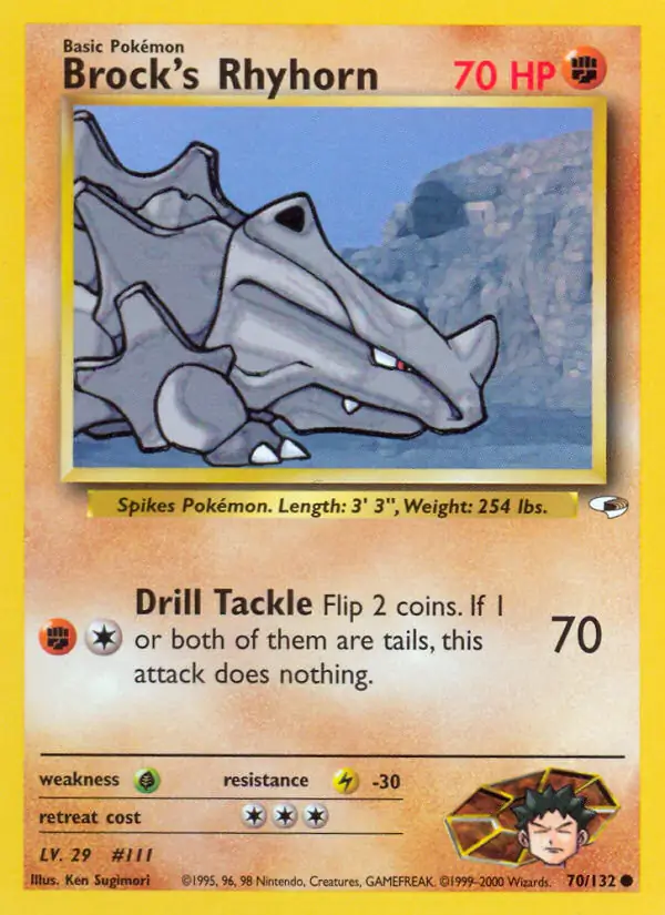 Brock's Rhyhorn 70 Normal