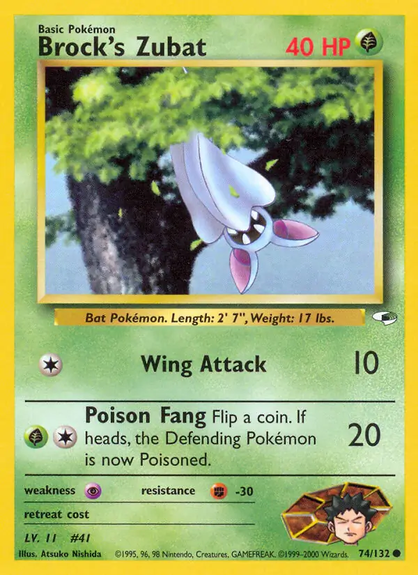 Brock's Zubat 74 Normal