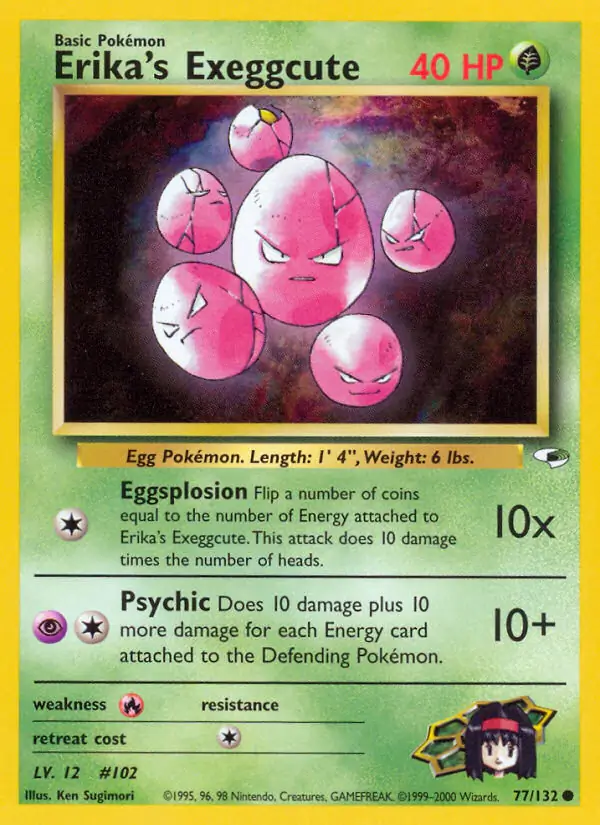 Erika's Exeggcute 77 Normal