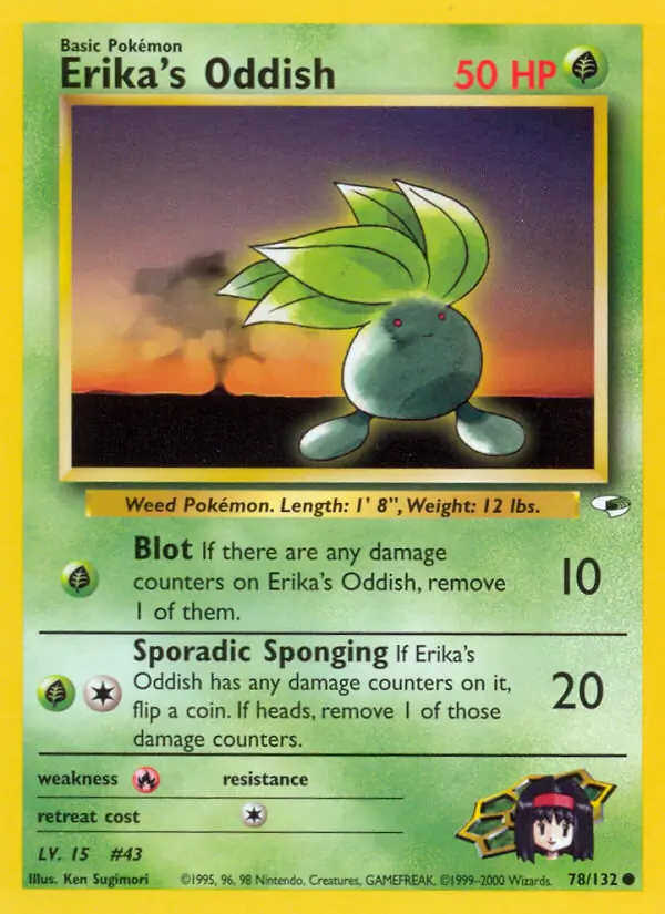 Erika's Oddish 78 Normal