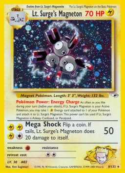 Lt. Surge's Magneton Holo