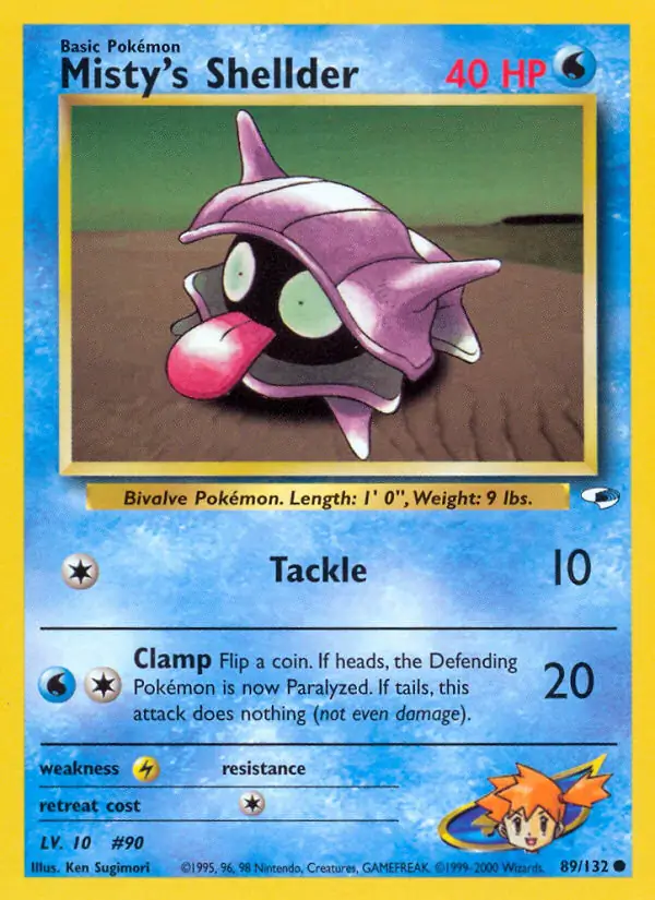 Misty's Shellder 89 Normal