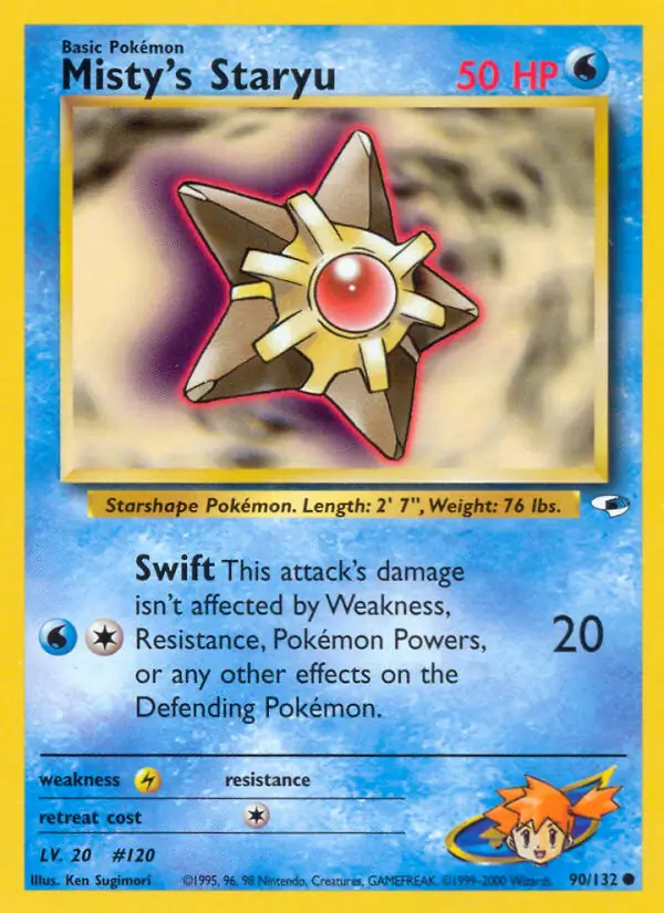 Misty's Staryu 90 Normal