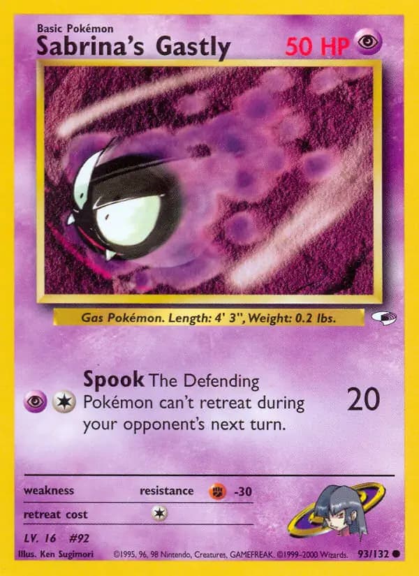 Sabrina's Gastly 93 Normal