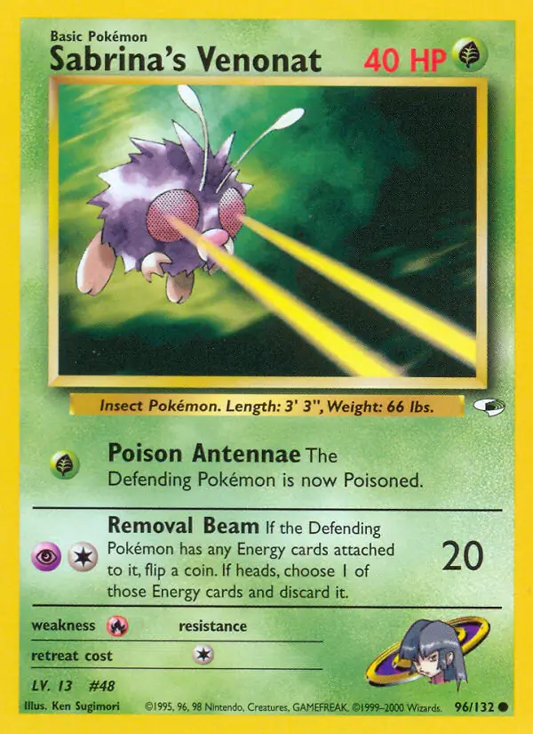 Sabrina's Venonat 96 Normal