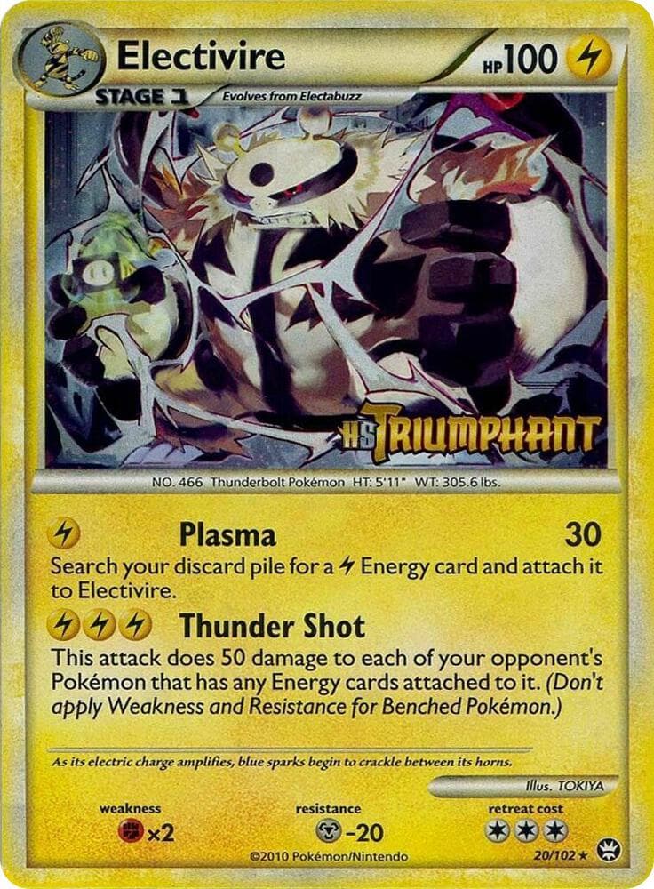 Electivire Prerelease 20