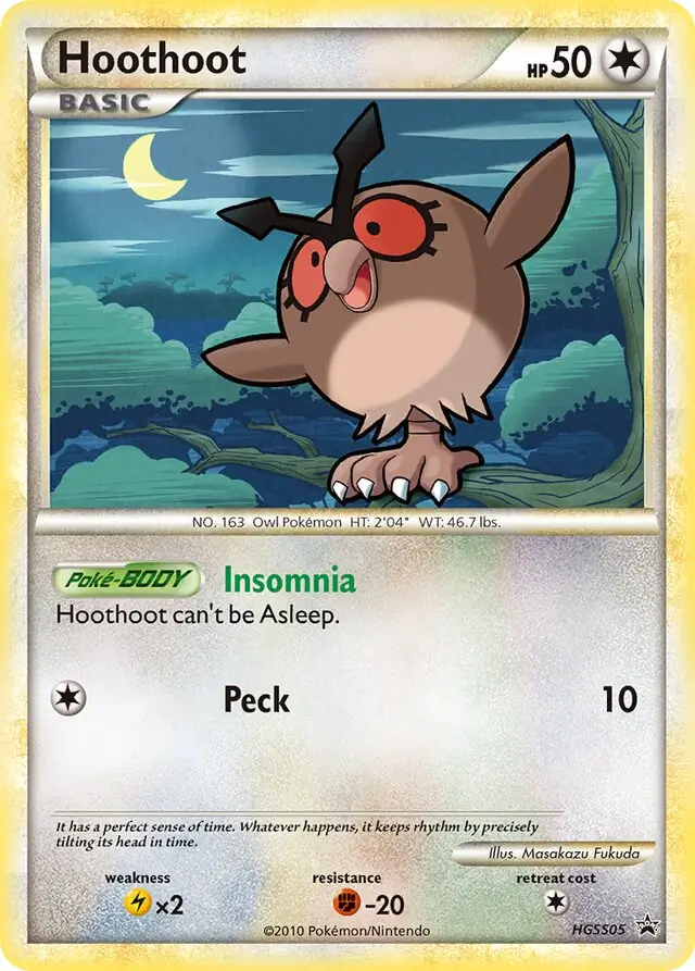 Hoothoot HGSS05