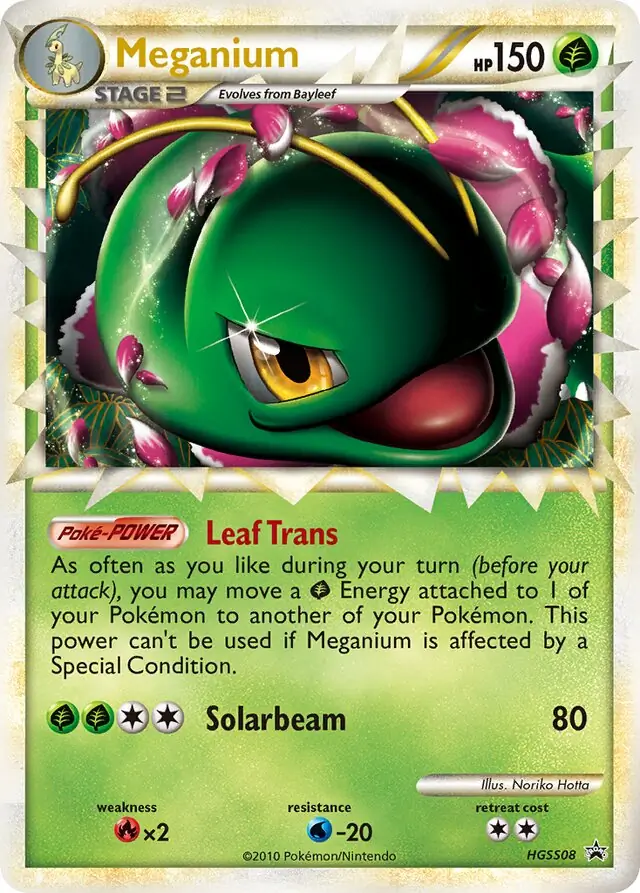 Meganium HGSS08 Normal