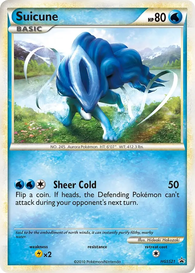 Suicune HGSS21 Normal