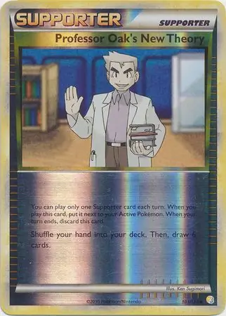 Professor Oak's New Theory Reverse Holo 101 Normal