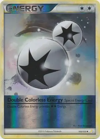 Double Colorless Energy Reverse Holo 103 Normal