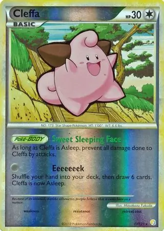 Cleffa Reverse Holo 17 Normal
