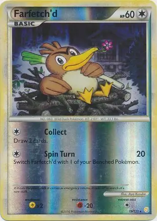 Farfetch'd Reverse Holo 19