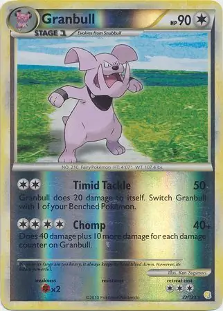 Granbull Reverse Holo 22 Normal