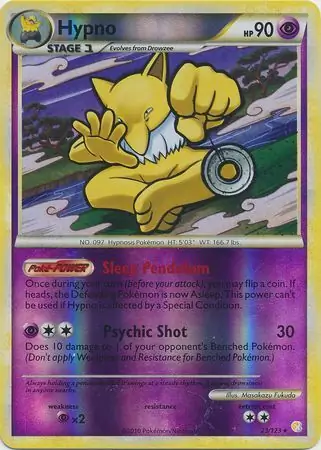 Hypno Reverse Holo 23 Normal