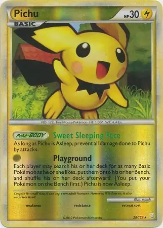 Pichu Reverse Holo 28