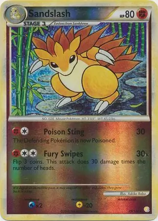 Sandslash Reverse Holo 29 Normal