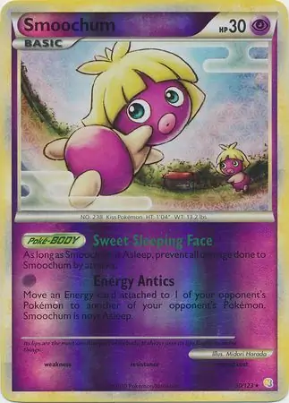 Smoochum Reverse Holo 30 Normal