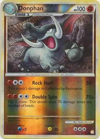 Donphan Reverse Holo 40 Normal