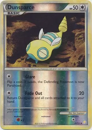 Dunsparce Reverse Holo 41 Normal