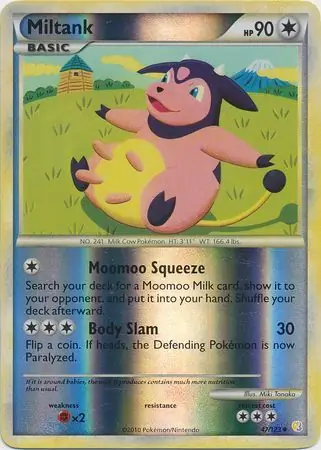 Miltank Reverse Holo 47 Normal