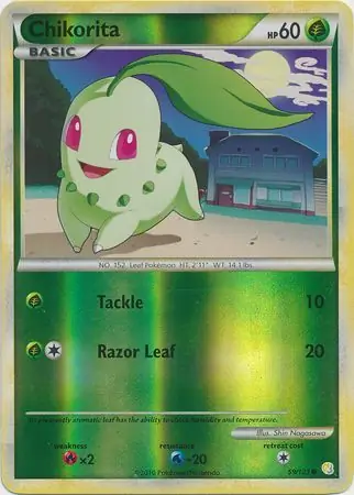 Chikorita Reverse Holo 59