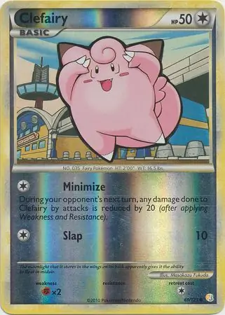 Clefairy Reverse Holo 60