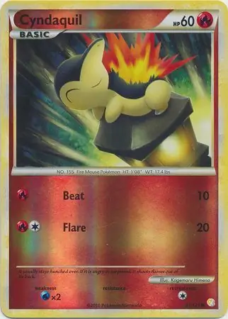 Cyndaquil Reverse Holo 61